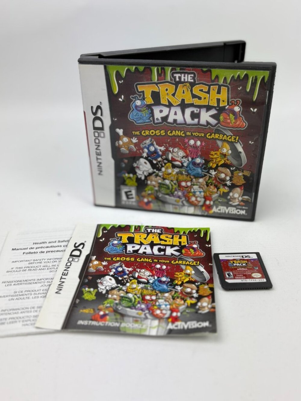 The Trash Pack (Nintendo DS, 2012) CIB w/Manual